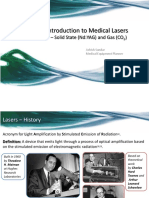 Basic Operation and Application of Lasers NdYAG and CO2