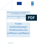 Guide de Politiques Publiques