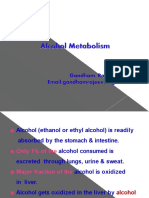 Alcohol Metabolism