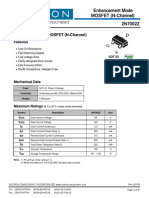 Enhancement Mode MOSFET (N-Channel)