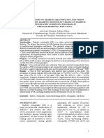 Risk factors of diabetic retinopathy and vision threatening diabetic retinopathy and vision threatening diabetic retinopaty based on diabetic retinopathy screening program in greater bandung, west java.astri