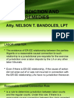 Jurisdiction and Remedies