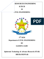 Water Resources Engineering Civil Fifth by Susmita Mam