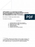 Dialnet LimitacionesALaCapacidadDeObrarDeLaMujerCasadaEnEl 819669