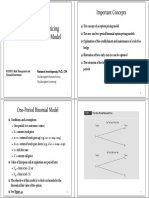 Option Pricing Models - Binomial