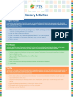 Sensory Activities: Proprioception