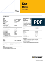 Telehandler: Specifications