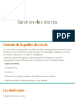 Chapitre 4 - Gestion Des Stocks