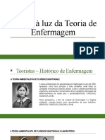 Gestão À Luz Teoria de Enfermagem