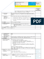 Lesson Plan For Demonstration (COT) : School Grade Level Teacher Learning Area Teaching Dates and Time Quarter