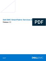 Dell Emc Smartfabric Services User Guide: Release 1.0