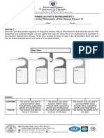 Learning Activity Worksheets 3 Introduction To The Philosophy of The Human Person 11