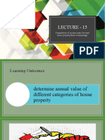 Lecture - 15: Computation of Income Under The Head House Property (Basic Terminology)