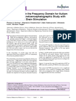 Brain Mapping in The Frequency Domain For Autism Children: A Magnetoencephalographic Study With pT-Transcranial Brain Stimulation