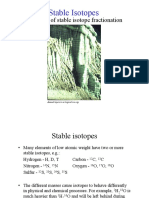 Stable Isotopes: Principles of Stable Isotope Fractionation