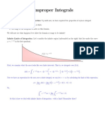 Improper Integrals