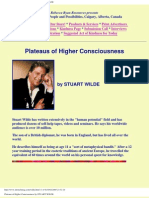 Plateaus of Higher Consciousness by STUART WILDE