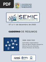 Caderno de Resumos Expandidos XXXII SEMIC 2020 UEMA Plataforma