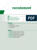 RECRUTEMENT