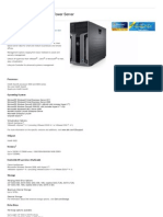 PowerEdge 11G T610 Tower Server Details - Dell