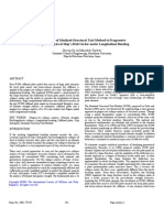 Application of Idealized Structural Unit Method To Progressive Collapse Analysis of Ship's Hull Girder Under Longitudinal Bending