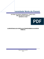 Artigo Científico - Transparência Pública