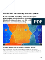 Borderline Personality Disorder (BPD)