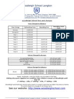 Woodleigh School Fees