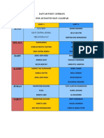 Daftar Piket Osis Mansaka