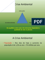 AULA 3,4 - Crise Ambiental