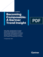 Becoming Composable: A Gartner Trend Insight: Gartner For IT Leaders