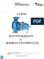 Mantenimiento de Bombas Centrifugas