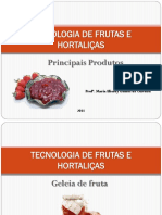 Tecnologia de Frutas e Hortaliças (Geleia, Compota, Doce)