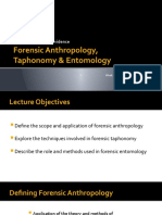 Anthropology Taphonomy Entomology