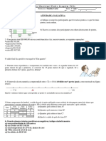 Números Inteiros - Aulas 1, 2 e 3 - 7º Ano