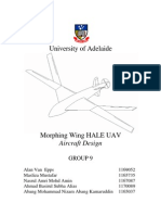 Morphing Wing HALE UAV