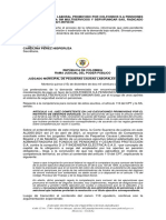 2021-750 Auto Declara Falta de Competencia