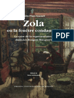 Zola Ou La Fenêtre Condamnée, La Crise de La Représentation Dans Les Rougon-Macquart