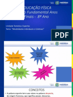 8 Ano - Aula 5 - Modalidades de Esportes Individuais e Coletivas