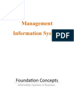 Chapter 1 - Foundations of Information Systems in Business