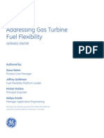 Addressing Gas Turbine Fuel Flexibility: GE Energy