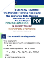 The Open Economy Revisited: The Mundell-Fleming Model and The Exchange-Rate Regime