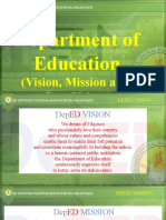 DepEd (Vision, Mission and Core Values)