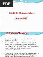 Crude Oil Characteristics