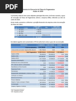 Relatório de Execução Financeira