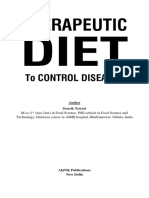 Therapeutic Diet To Control Different Types of Diseases