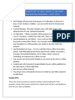 Important Highlights of TLP 2021, Phase 1 ( 100 Days' Mains Answer Writing Program - Upsc 2021)