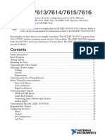 NI SMD-7613/7614/7615/7616: User Manual