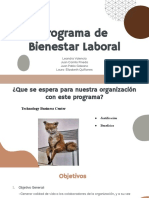 Plan de Binestar Laboral