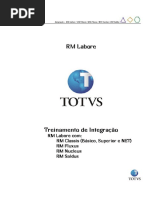 Integração RM Labore X RM Classis - RM Nucleus - RM Fluxus - RMSaldus